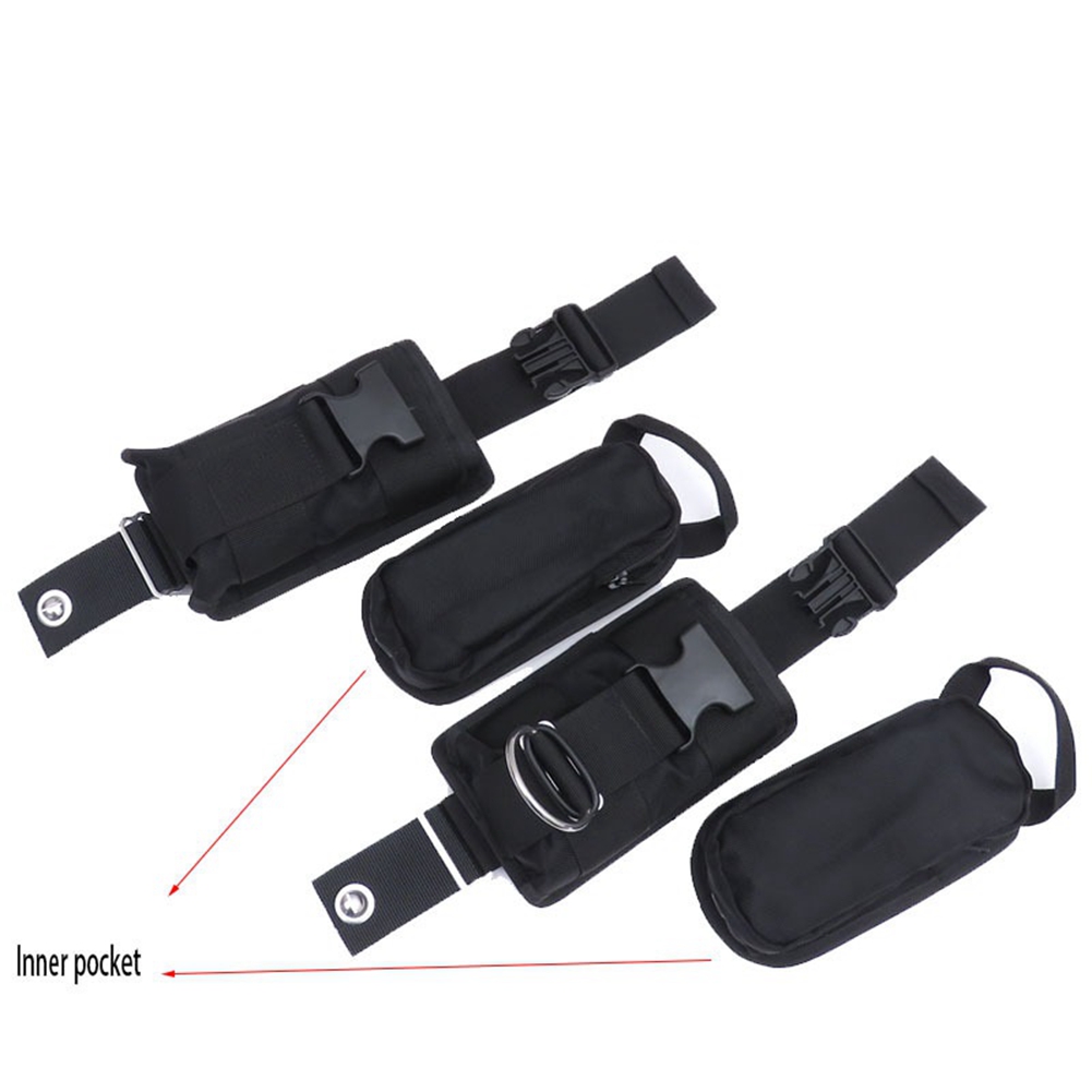 Popular New 2Pcs Spare Black 1 - Dive Weight Belt 评论和价格